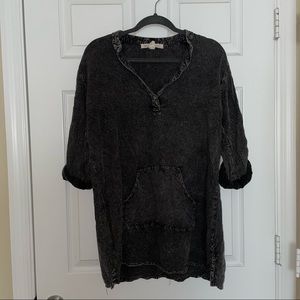 Black Distressed Cover-Up